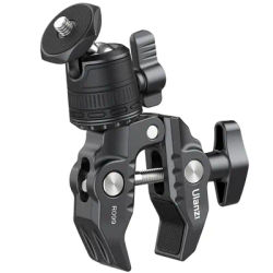 Ulanzi R099 Super Clamp With 360° Mini Ball Head Magic Arm Clip 1/4 Screw Hole for DSLR Camera GoPro