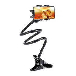New Webcam Stand Flexible Desk Mount Gooseneck Clamp Clip Web cam Holder Stand Desktop Clamp Phone Bracket Accessories