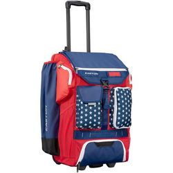 Easton Five Tool Phenom Baseball/Softball Wheeled Equipment Bag Stars/Stripes