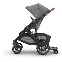 UPPAbaby Vista V3 Single-to-Double Stroller + PiggyBack Ride-Along Bundle - Declan