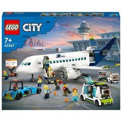 LEGO City 60367 Aereo Passeggeri, Modellino di Aeroplano Giocattolo da