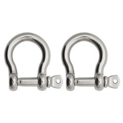 Extreme Max Boattector Stainless Steel Bow Shackle 7/8in Pack of 2 3006.8306.2