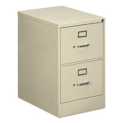 Alera HVF1929PY Two-Drawer Economy Vertical File, 2 Legal-Size File Drawers, Putty, 18.25" x 25" x 29" ALEHVF1929PY
