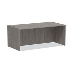 Alera VA217236GY Alera Verona Veneer Series Straight Front Desk Shell, 71" x 35.5" x 29.63", Gray ALEVA217236GY