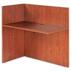 Alera VA324424MC Valencia Reversible Reception Return, 44 1/8w x 23 5/8d x 41 1/2h, Medium Cherry ALEVA324424MC