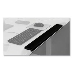3M WR200B Gel Wrist Rest for Standing Desks, 30.13 x 3.25, Black