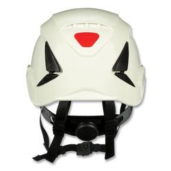 3M X5001ANSI SecureFit X5000 Series Safety Helmet, 6-Point Pressure Diffusion Ratchet Suspension, White MMMX5001ANSI