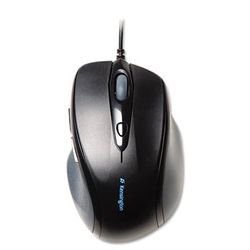 Acco 72369 Pro Fit Wired Full-Size Mouse, USB 2.0, Right Hand Use, Black KMW72369