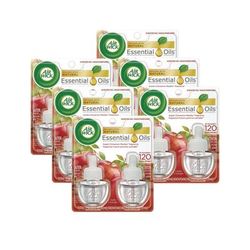 Air Wick 80420 Scented Oil Refill, 0.67 oz, Apple Cinnamon Medley, 2/Pack, 6 Packs/Carton - Case of 6 REC80420
