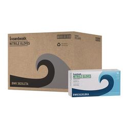 Boardwalk 382XLCTA Disposable Examination Nitrile Gloves, X-Large, Blue, 5 mil, 1,000/Carton - Case of 1000 BWK382XLCTA