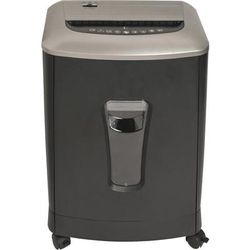Business Source 70000 Cross-Cut Shredder, 12Sht Cap, 13-5/8"x9-1/2"x19", Graphite BSN70000