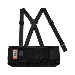 Ergodyne 11112 ProFlex 1625 Elastic Back Support Brace, Small, 25" to 30" Waist, Black, Ships in 1-3 Business Days EGO11112