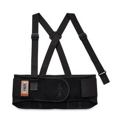 Ergodyne 11117 ProFlex 1625 Elastic Back Support Brace, 3X-Large, 46" to 52" Waist, Black, Ships in 1-3 Business Days