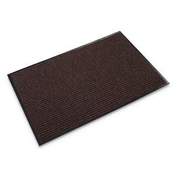 Crown Mats & Matting NR0310BR Needle Rib Wipe and Scrape Mat, Polypropylene, 36 x 120, Brown CWNNR0310BR