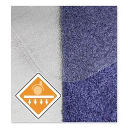 Floortex 1215020ERA Cleartex Unomat Anti-Slip Chair Mat for Hard Floors/Flat Pile Carpets, 60 x 48, Clear FLR1215020ERA