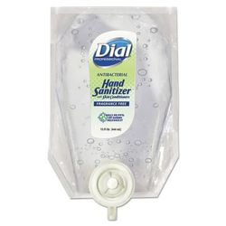 Dial Professional 12258CT Eco-Smart Gel Hand Sanitizer Refill, Fragrance-Free, 15 oz Refill, 6/Carton - Case of 6 DIA12258CT