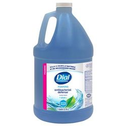 Dial Professional 35458 Antibacterial Foaming Hand Wash, Spring Water Scent, 1 gal Bottle, 4/Carton - Case of 4 DIA35458