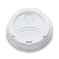 Dixie 9542500DXPK Dome Drink-Thru Lids,10-16 oz Perfectouch;12-20 oz WiseSize Cup, White, 50/Pack - Pack of 50 DXE9542500DXPK