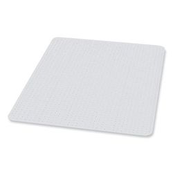 E.S. Robbins 122681 EverLife Chair Mat for Medium Pile Carpet, Square, 60 x 60, Clear ESR122681