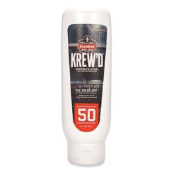 Ergodyne 16631 Krewd 6351 SPF 50 Sunscreen Lotion, 8 oz Bottle, Ships in 1-3 Business Days EGO16631