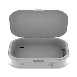 Essential Gear EG4749 UV Sterilizing Box for Mobile Phones, White