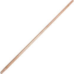 Ettore Products 1628 Handle, Wood, Tapered Tip, 1" Diameter, 54"L, Natural