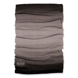 Ergodyne 42322 N-Ferno 6491 Reversible Thermal Fleece + Poly Multi-Band, One Size Fits Most, Light Gray Fade, Ships in 1-3 Business Days EGO42322