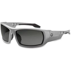 Ergodyne 50133 Skullerz Odin Safety Glasses, Gray Frame/Smoke Lens, Anti-Fog, Nylon/Polycarb, Ships in 1-3 Business Days EGO50133