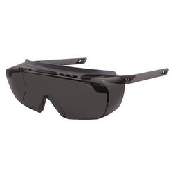 Ergodyne 55105 Skullerz OSMIN Safety Glasses, Matte Black Polycarbonate Frame, Smoke Polycarbonate Lens, Ships in 1-3 Business Days EGO55105