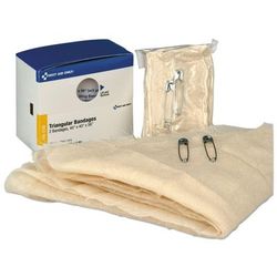 First Aid Only FAE5100 Refill for SmartCompliance Gen Business Cabinet, Triangular Bandages, 40 x 40 x 56, 2/Box - Box of 2 FAOFAE5100