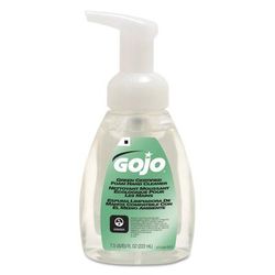 Gojo 5715-06 Green Certified Foam Soap, Fragrance-Free, Clear, 7.5 oz Pump Bottle - Case of 6 GOJ5715-06