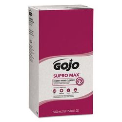 Gojo 7582-02 SUPRO MAX Hand Cleaner, Cherry, 5000mL Refill, 2/Carton - Case of 2 GOJ7582-02