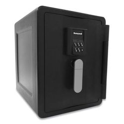 Honeywell 2901 Fire and Waterproof Safe with Digital Lock, 11.8 x 16.7 x 15.6, 0.7 cu ft, Black HWL2901