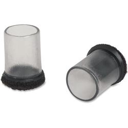 Lorell 49320 Floor Protectors, Clear - Pack of 8 LLR49320