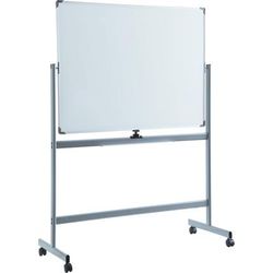 Lorell 52568 Whiteboard Easel, Double-Sided, Magnetic, 52"x70"
