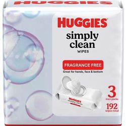 Kimberly-Clark 54483 Simply Clean Wipes - White - Unscented, Hypoallergenic, pH Balanced, Fragrance-free, Alcohol-free, Paraben-free, Phenoxyethanol-f
