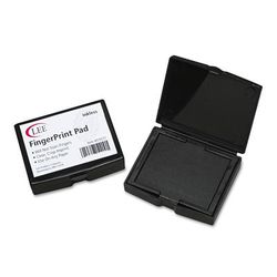 Lee Products 03027 Inkless Fingerprint Pad, 2 1/4 x 1 3/4, Black LEE03027