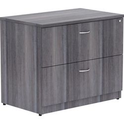 Lorell 69563 Lateral File, Anti-tip, 35"x22"x29-1/2", Weathered Charcoal LLR69563