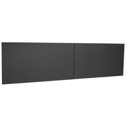 Lorell 79176 Stack-On Hutch Door Kit, f/ 60", Charcoal LLR79176