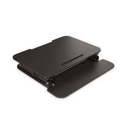 NXT TechnologiesTM 50710 Adjustable Sit/Stand Workstation Riser, 35" x 32" x 5.9" to 19.6", Black NXT50710