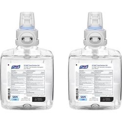 Purell 789902 VF PLUS Sanitizing Gel Refill, 40.6 fl oz (1200 mL), 2/Carton - Case of 2