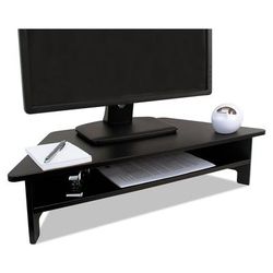 Victor DC050 High Rise Collection Monitor Stand, 27 x 11 1/2 x 6 1/2-7 1/2, Black