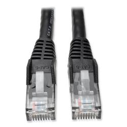 Tripp Lite N201014BK Cat6 Gigabit Snagless Molded Patch Cable, RJ45 (M/M), 14 ft., Black TRPN201014BK