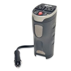 Tripp Lite PV200CUSB PowerVerter Ultra-Compact Car Inverter, 200W, 2 Outlets, 2 USB Charging Ports