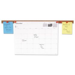 Universal Office Products 43418 Cork Bulletin Bar, 18 x 1, Brown Surface, Silver Aluminum Frame UNV43418