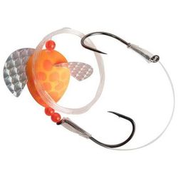 Beau Mac Salmon Rigs 50lb - Orange Clown 6/0