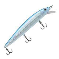 Challenger Lures Challenger Hard Minnow Baits - UV Purple Crystal Orange Belly