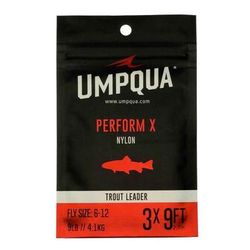 Umpqua Perform X Trout Leader - 10ft - Clear 3x