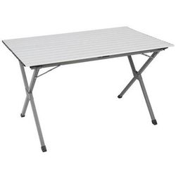 Sportsman's Warehouse Rectangular Roll Top Table - Silver