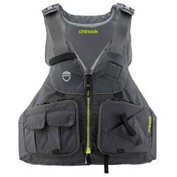 NRS Chinook Fishing PFD - Charcoal XS/M